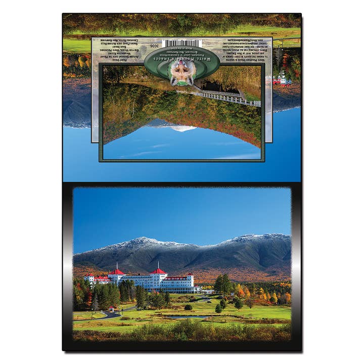 #3036 Carte d'automne Mount Washington pour la vente par White Mountain Images
