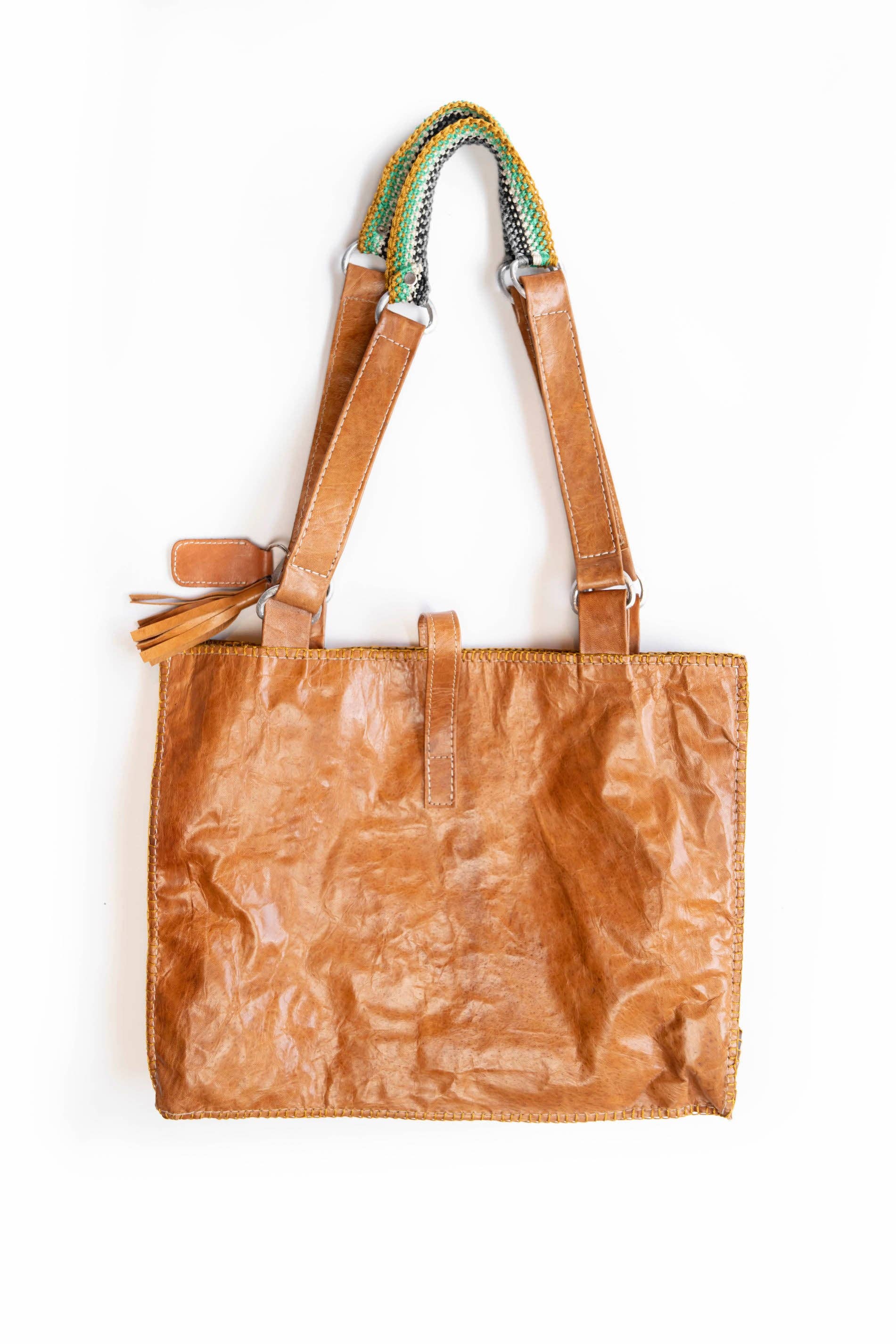 2nd Story Goods + Haiti Design Co - Vendita all'ingrosso Borsa tote - Donna - Borsa in pelle di capra7