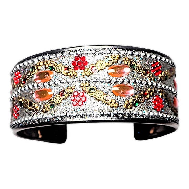 Sandra Adrubau - Wholesale Cuff Bracelet - Vintage Silver Bracelet