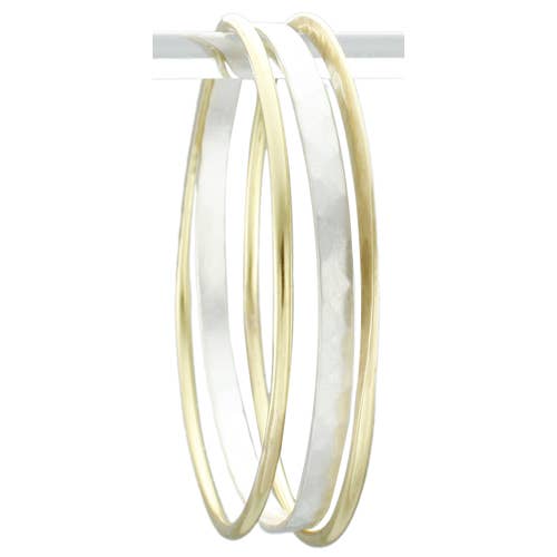 Three Piece Bangle Set for wholesale by Marjorie Baer