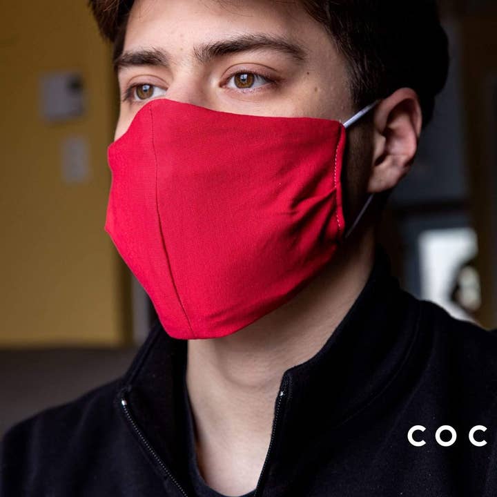 COCHIC – wholesale Protective face mask/shield – Antibacterial Mask Solid Fuchsia
