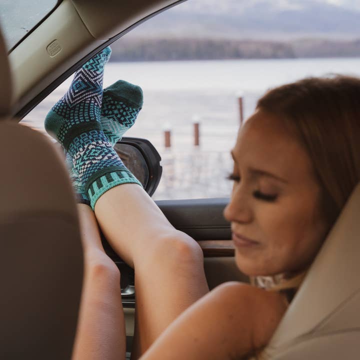 Solmate Socks - Wholesale Socks - Unisex - Evergreen Crew Socks | Eco-Friendly & Made in the USA