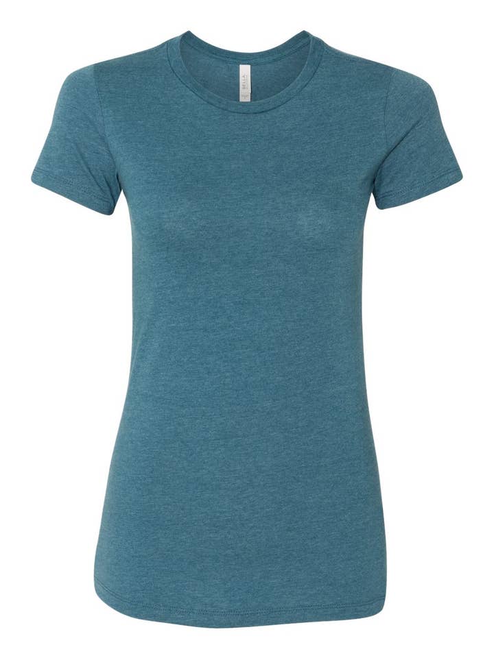MYES BULK APPAREL - Wholesale T-Shirt - Women's - BELLA+CANVAS Women’s Airlume Cotton Crew T-Shirt17