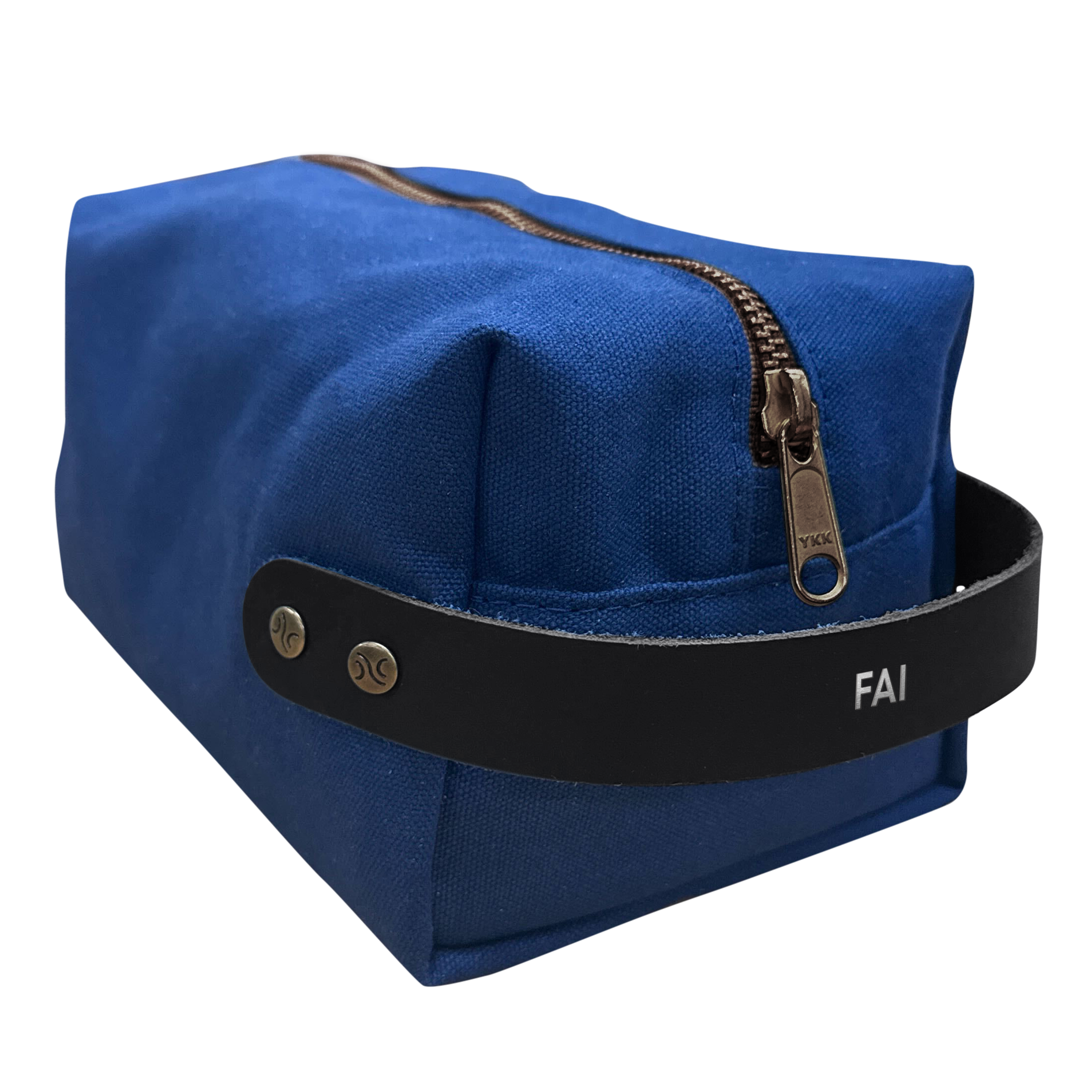 Northwind – Engroshandel Toilettaske - Unisex – Lærred og læder Dopp Kit - fuldnarvet læder - USA Made14