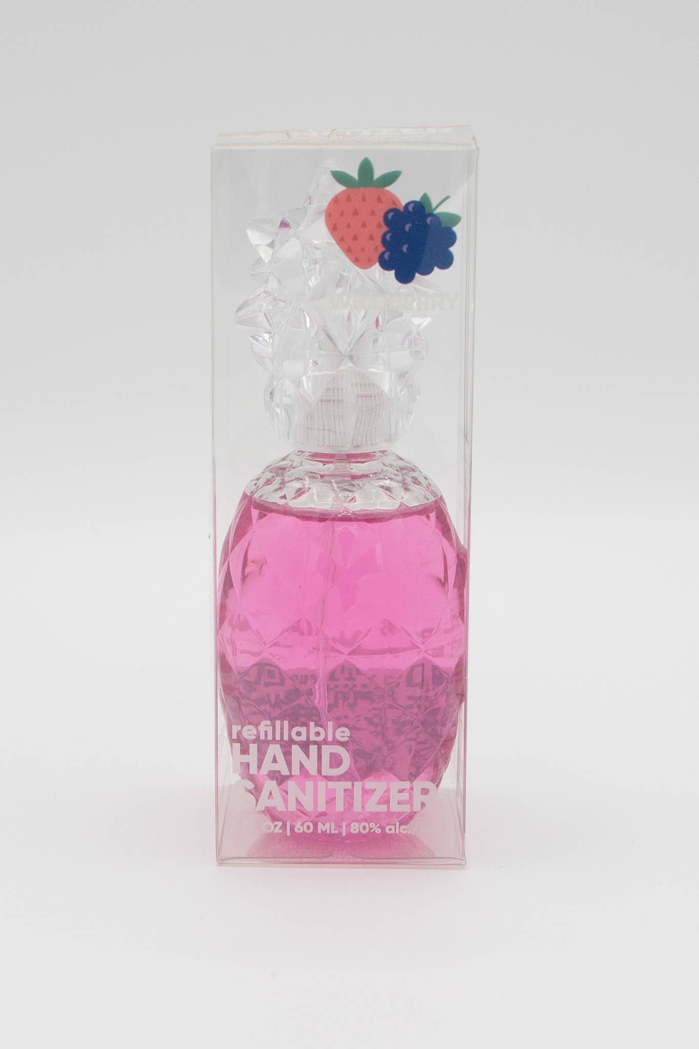Rebels Refinery - Vente Désinfectants pour les mains - Désinfectant Ananas Baies Sauvages Roses3