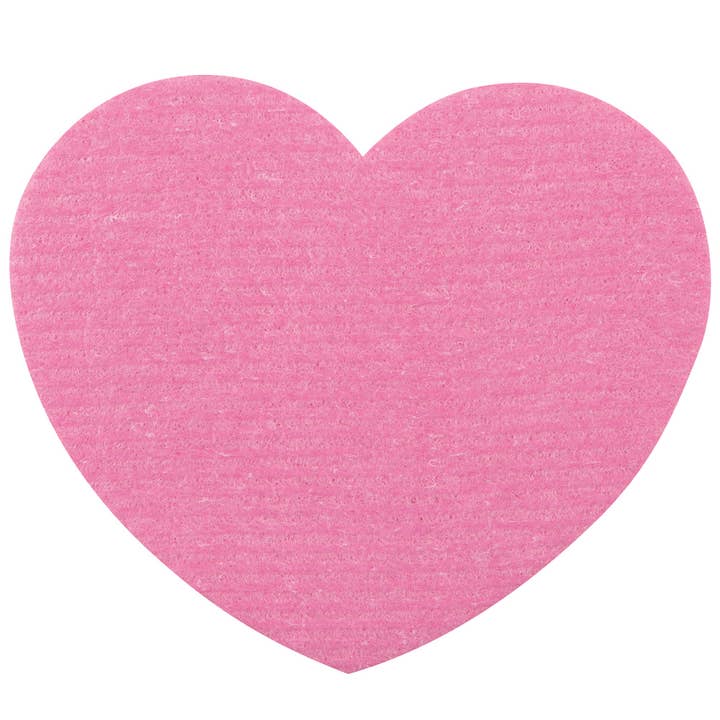 Heart Shaped Swedish Dishcloth for wholesale by Ecologie