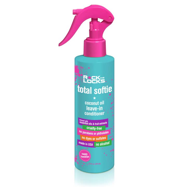 Piggy Paint - Wholesale Hair Leave-In Conditioner - Rock the Locks Total Softie-Coconut Oil Leave-In Conditioner