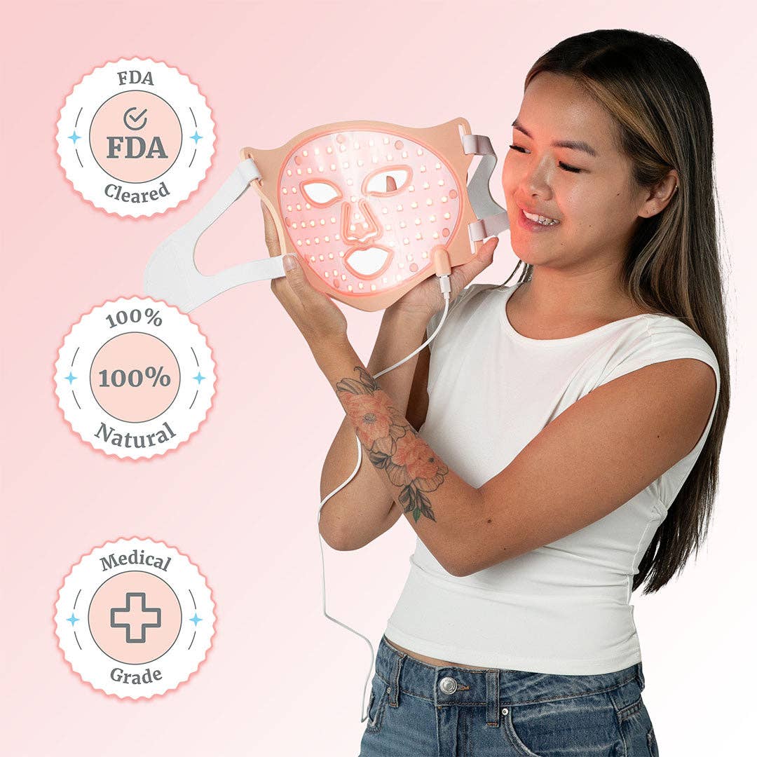 Groomie Hers - Wholesale Skincare Face Mask - GlowUp™ LED Light Therapy Face Mask7