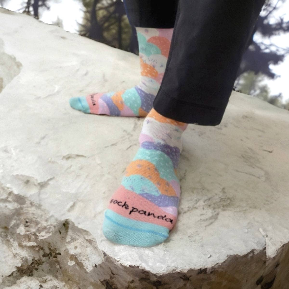 Sock Panda - Wholesale Socks - Women's - Pretty Cloud Socks from the Sock Panda (Adult Medium - Women's Shoe Sizes 5-10)3