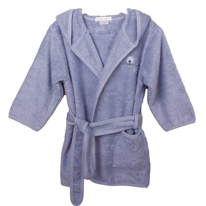 Ocean 12/24M Bathrobe for wholesale by Eveil et Nature
