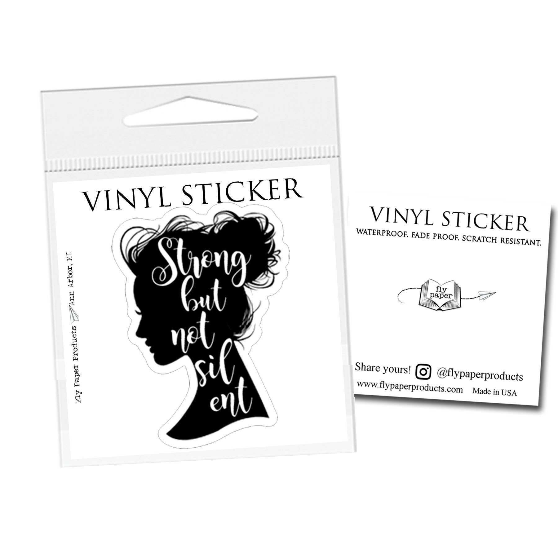 Fly Paper Products - Venta al por mayor Pegatina - Adhesivo de vinilo fuerte pero no silencioso0