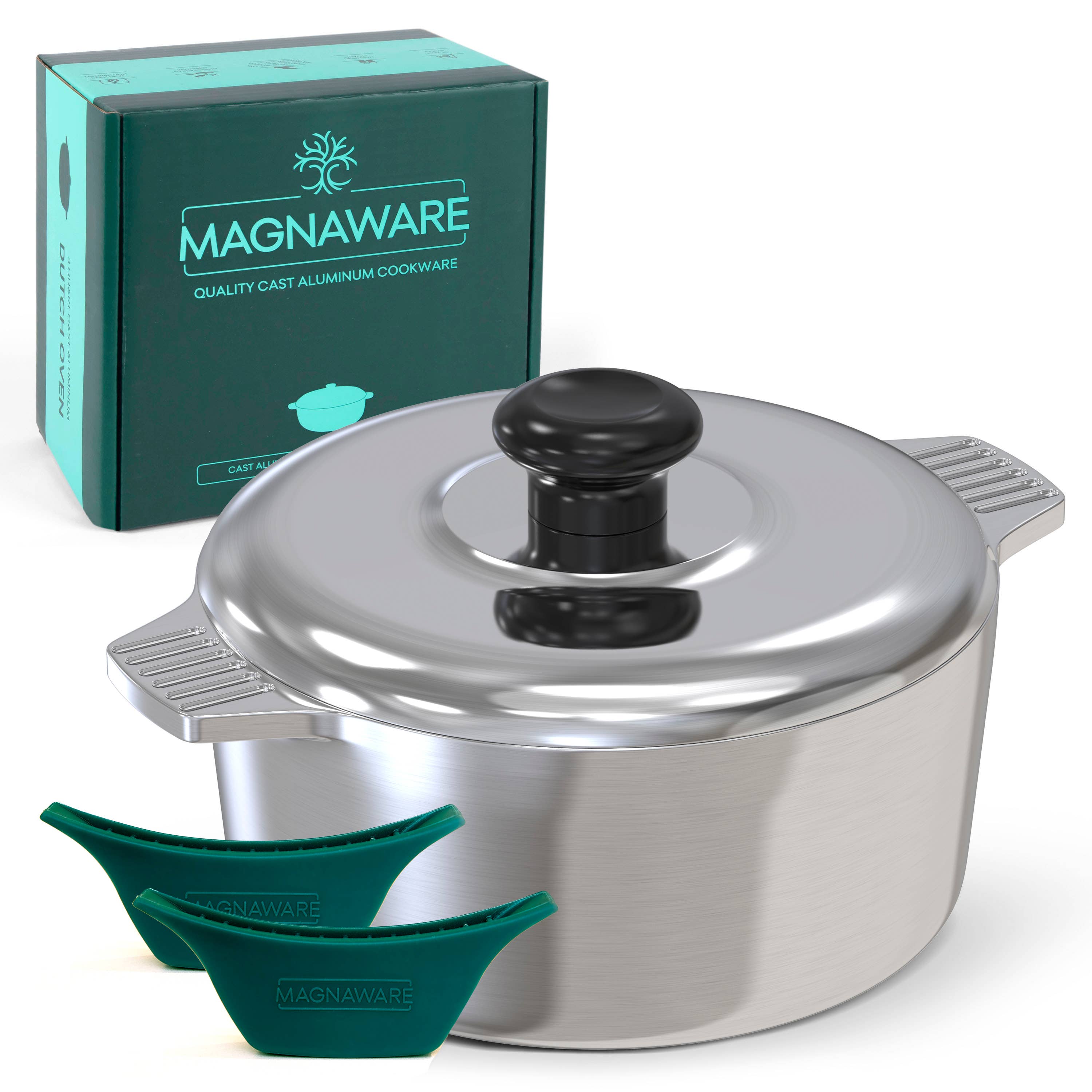 Magnaware - Wholesale Cooking pot - Cast Aluminum Dutch Oven with Lid2