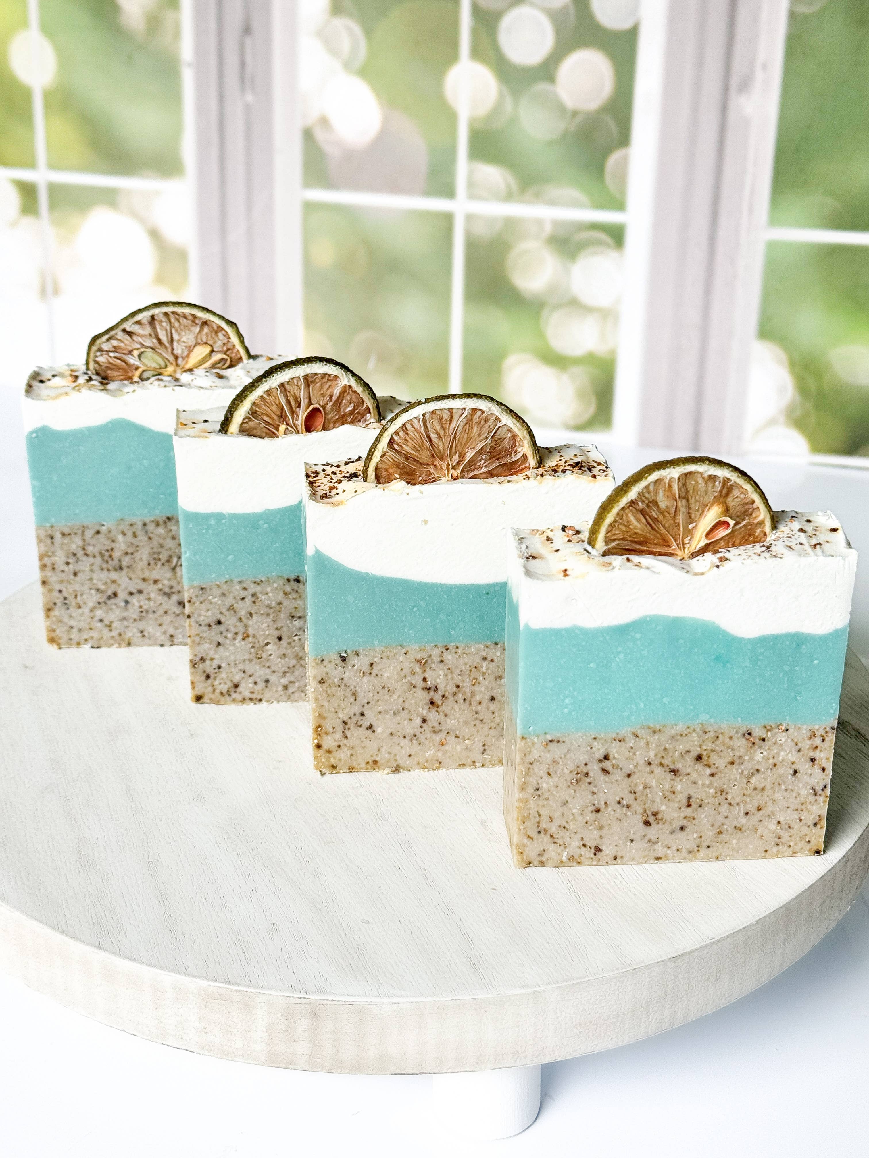 Spirit Glow Home & Body Essentials - Wholesale Bar Soap - Key Lime - Handcrafted Artisan Soap Bar 1