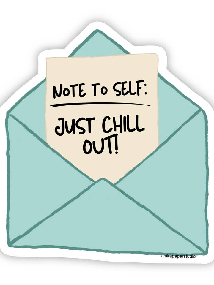 Hinweis zum Selbstaufkleber für den Großhandel von Chika Paper Studio