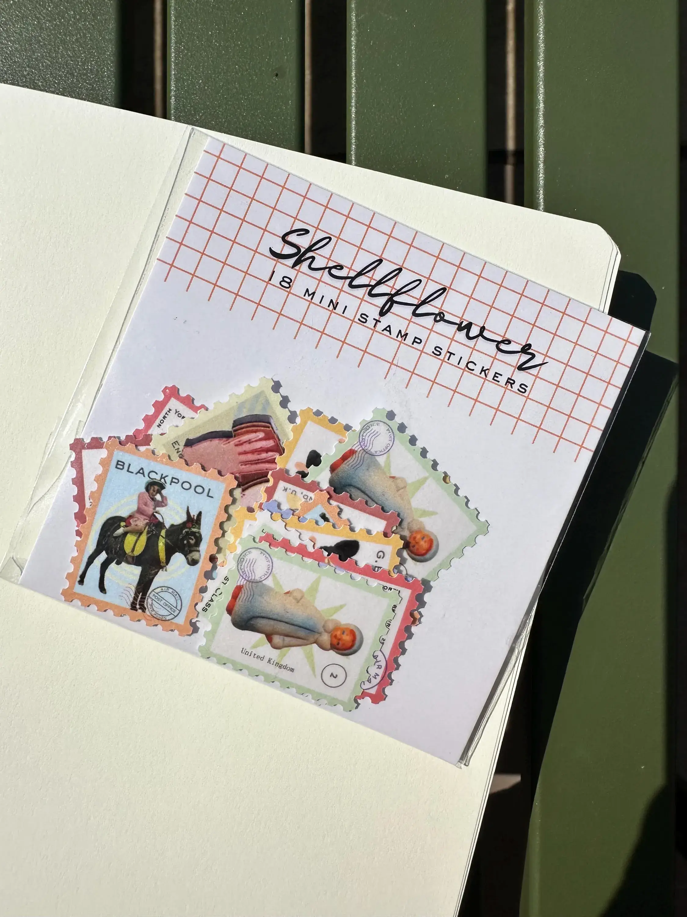 Shellflower – wholesale Sticker – Stamps Washi Flake Stickers 2