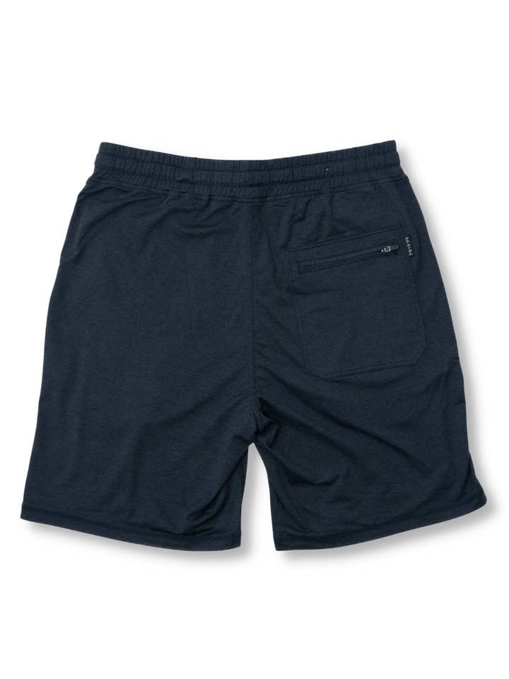 MACH ZERO LOUNGE SHORTS - NAVY for wholesale by Baja Llama