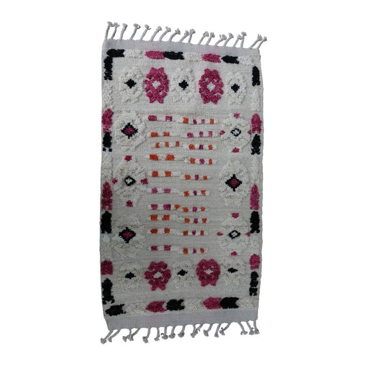 Mantle Blommig IKAT Nomadiska Mantle blommiga mattor för wholesale på Faire