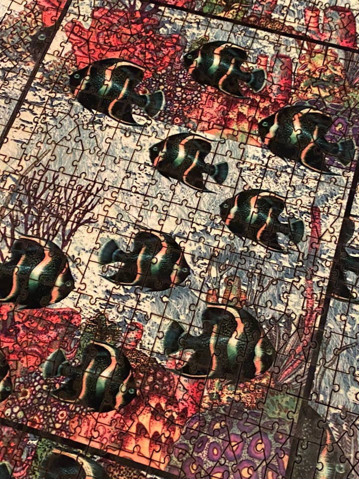 L'école des anges (bois 610 pièces) pour la vente par Flower Power Puzzle