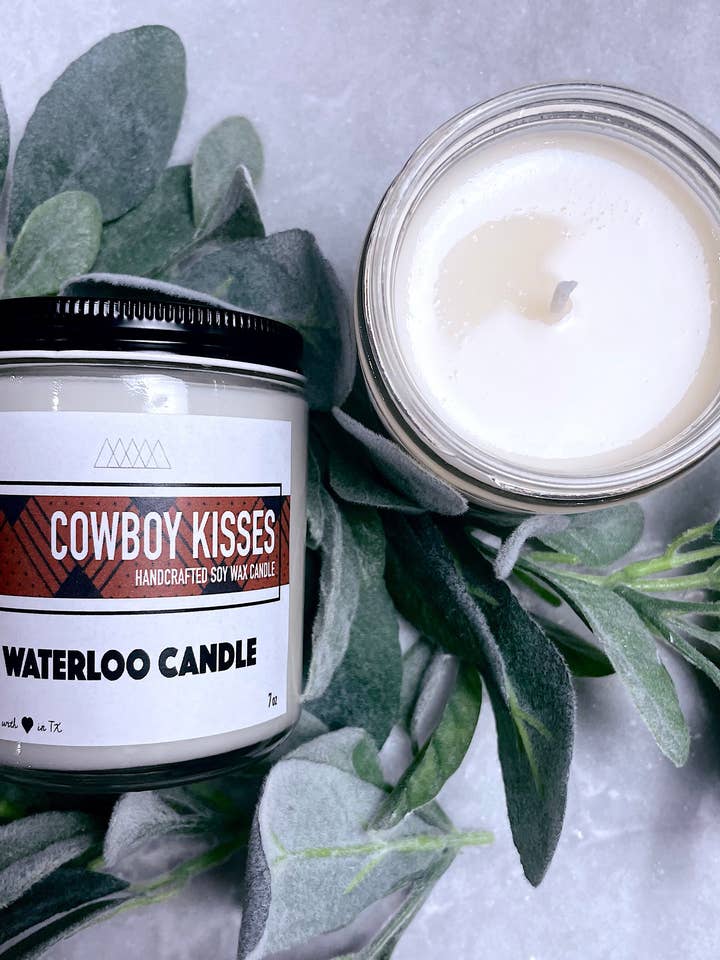 7oz Cowboy Kisses for wholesale by Waterloo Candles