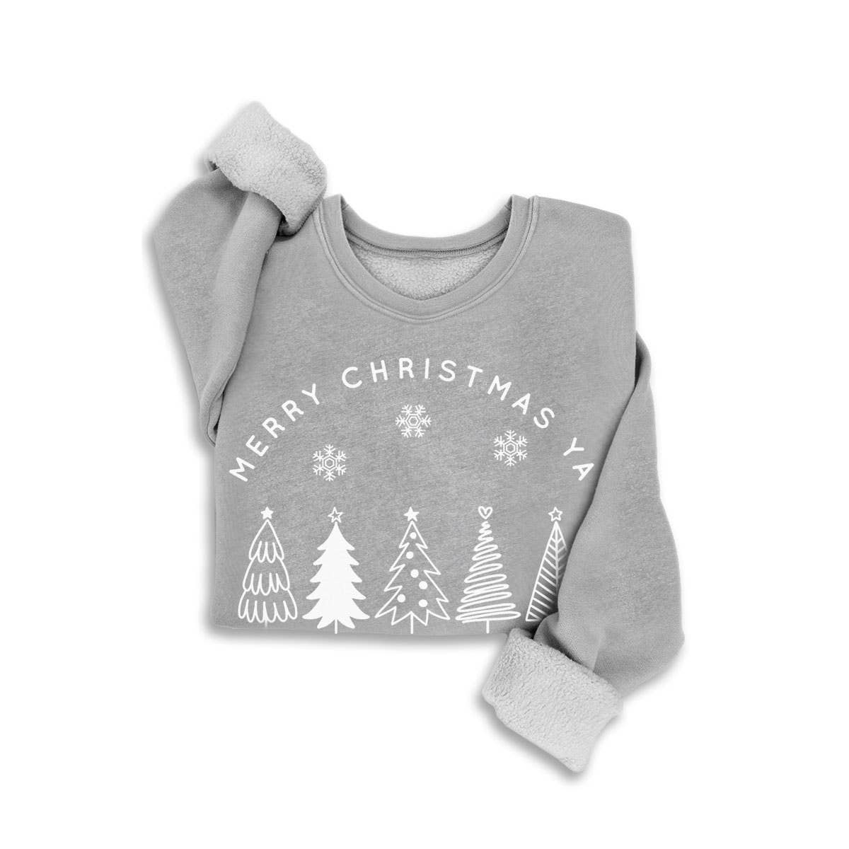 HRTandLUV - Wholesale Sweatshirt - Women's - MERRY CHRISTMAS YA MINERAL SWEATSHIRTS1