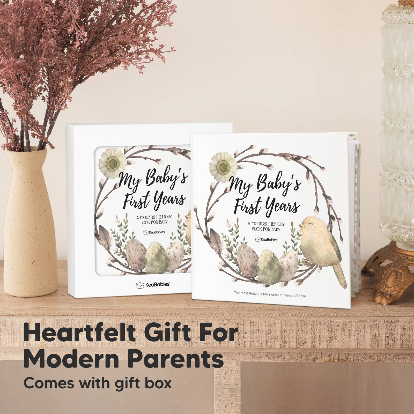 WonderLand KeaBabies Baby First Years Memory Book for wholesale on Faire7