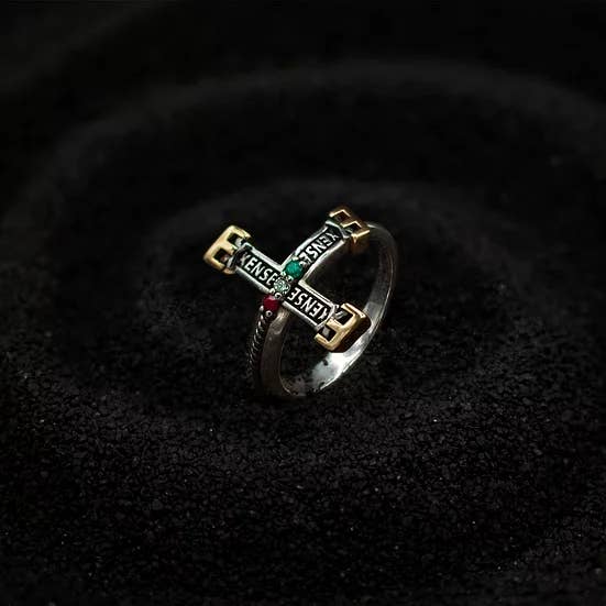 Great Artemide Ring-Sterling Silver and 9kt Gold for wholesale by Julia Costantino