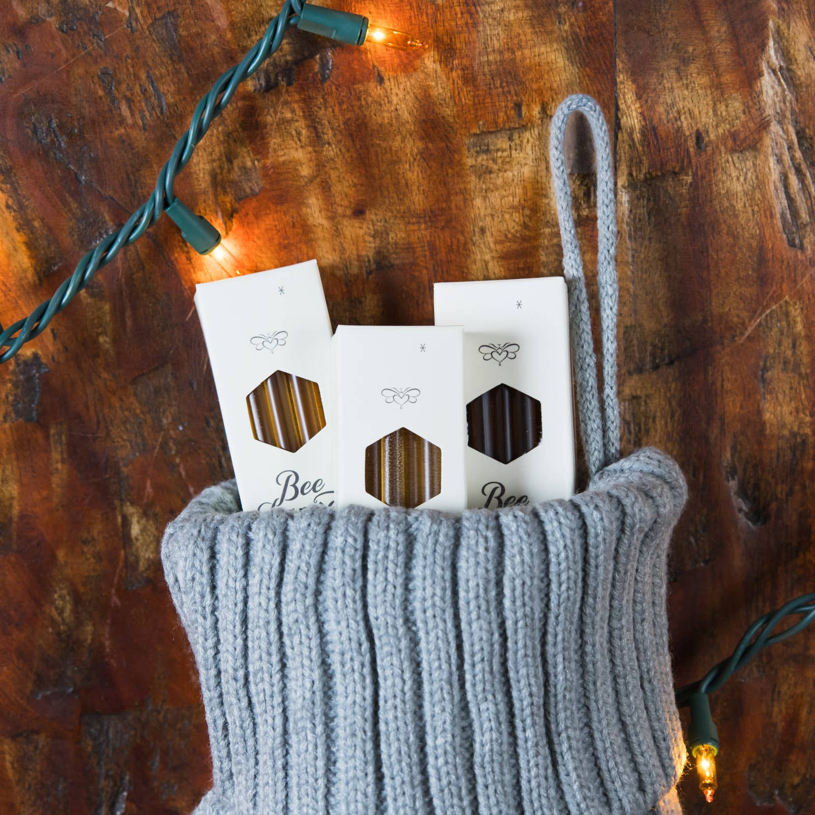 Bee Inspired - Vente Miel - Bâtonnets de Miel Brut | 4 Variétés Casher, 18 Bâtonnets par Boîte6