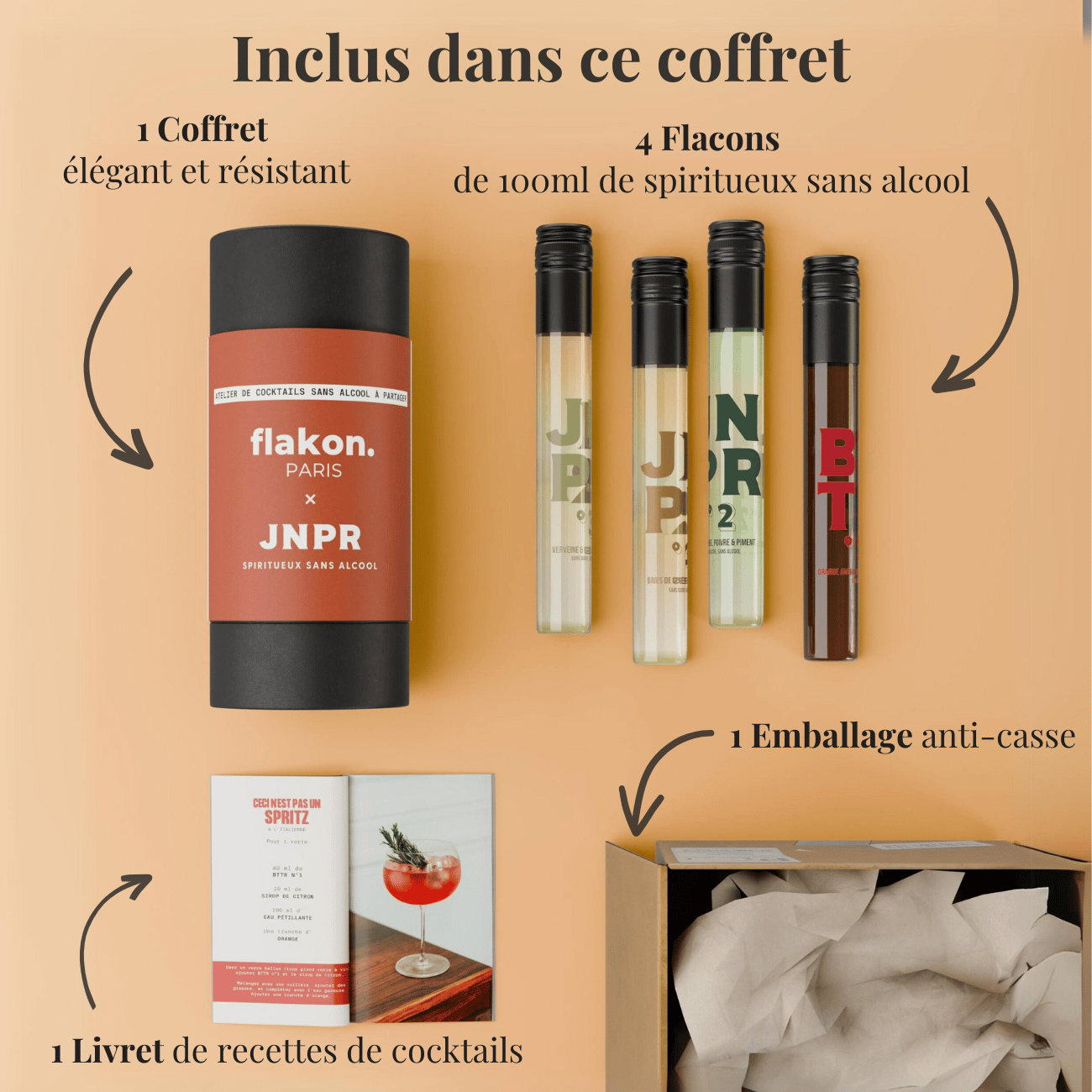 Flakon - Wholesale Non-Alcoholic Spirits/Wine/Beer - JNPR Alcohol-free Spirits1