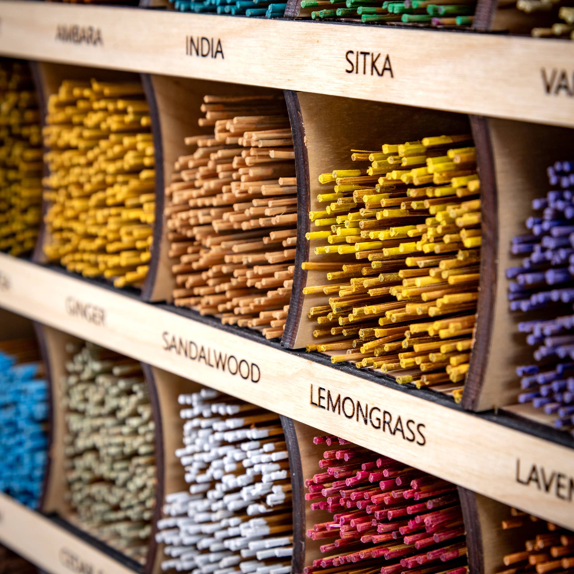 Between Heaven & Earth Mfg. - Wholesale Retailer display – Home & Living - Ascent Bulk Incense Display Package – 24 Scent Collection
2