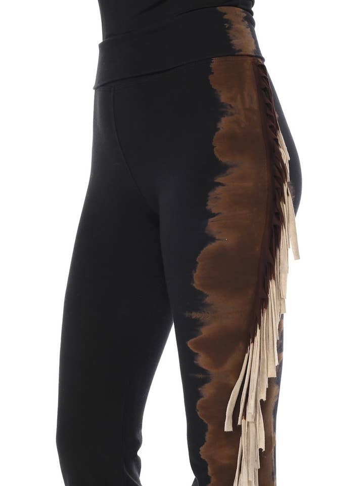 T-Party – Großhandel Hose – Damen – Tri Color Dip Dye Western-Yogahose17