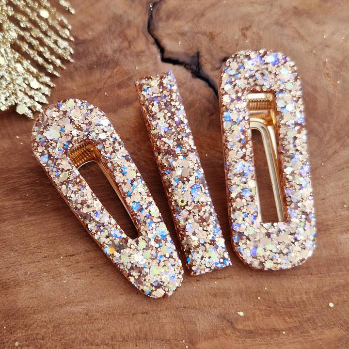 Bijou-Haarclip aus Harz für den Großhandel von Les Noeuds de Maman