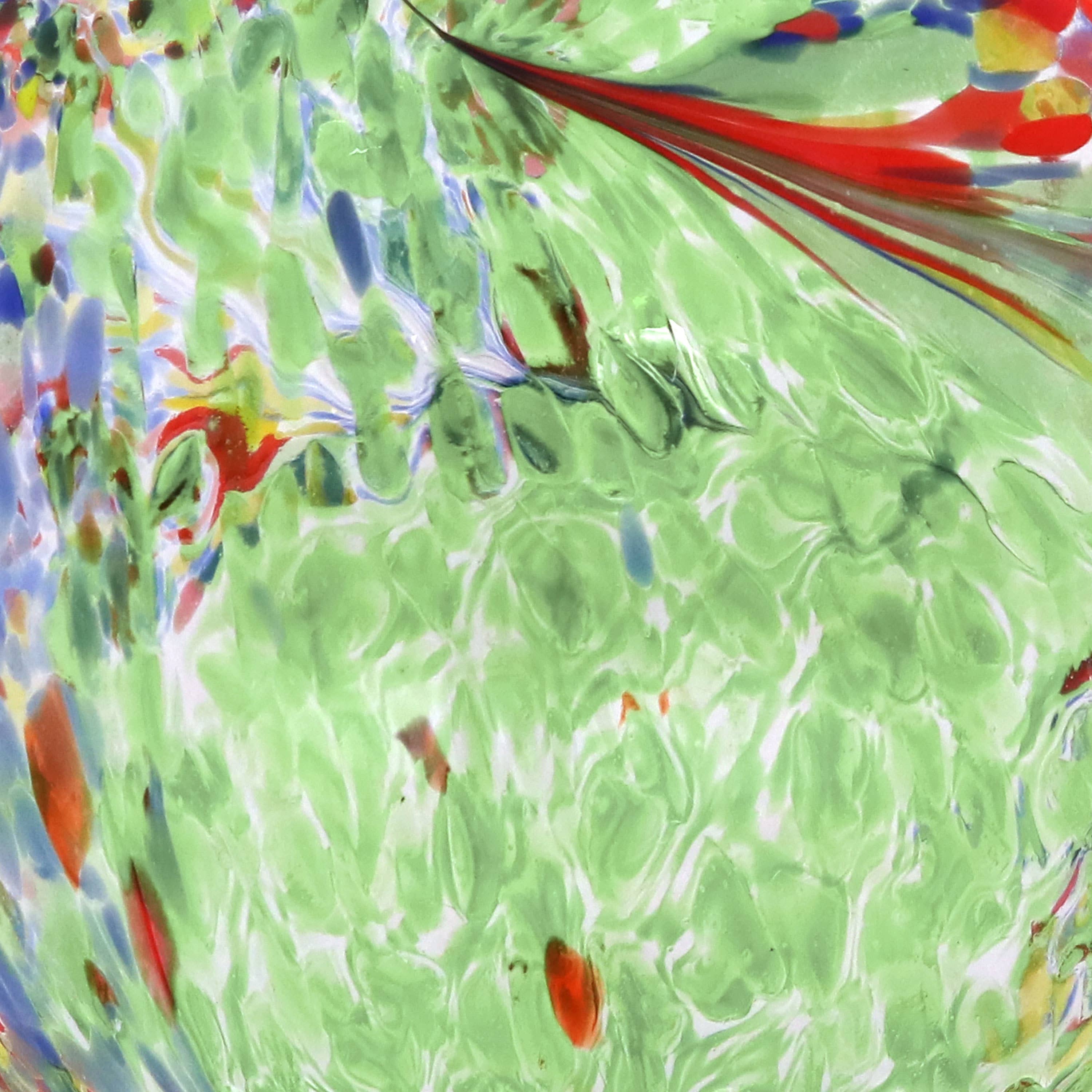 Sunnydaze Decor - Wholesale Outdoor Ornament/Decor - Green Artistic Glass Gazing Globe - 10 in6