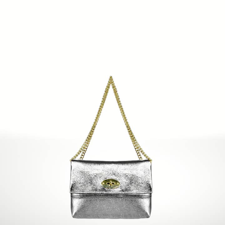 ITALIAN'S LEATHER - Wholesale Clutch Bag - Women's - Daiana Suede Leather Bag 22071324