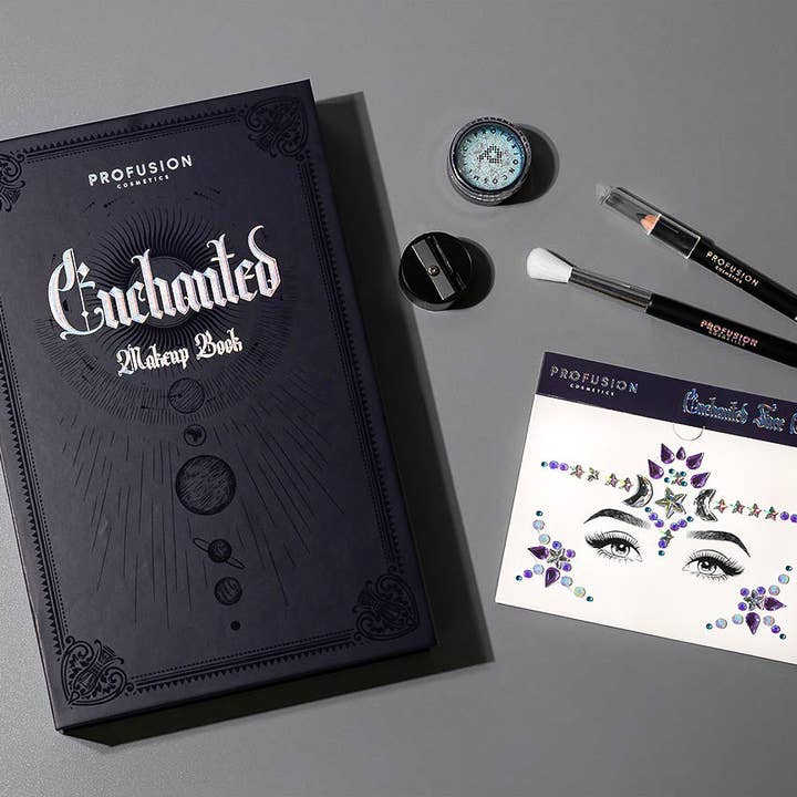 Libro de Maquillaje de 5 piezas Bosque Encantado para un Look Mágico para venta al por mayor de Profusion Cosmetics