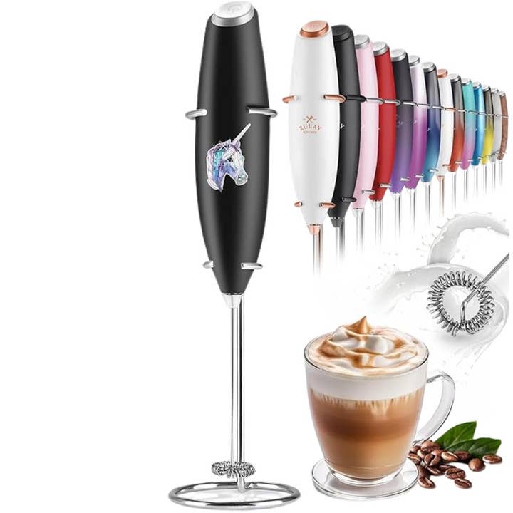 Zulay Kitchen - Wholesale Kitchen Tool/Gadget - Powerful Handheld Milk Frother