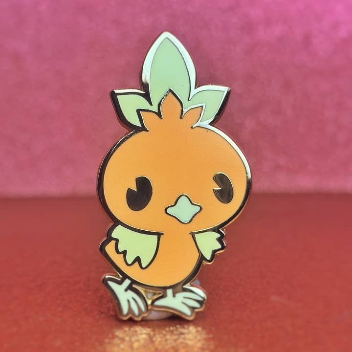 Torchic Pokemon Enamel Pin for wholesale by Bulbalana