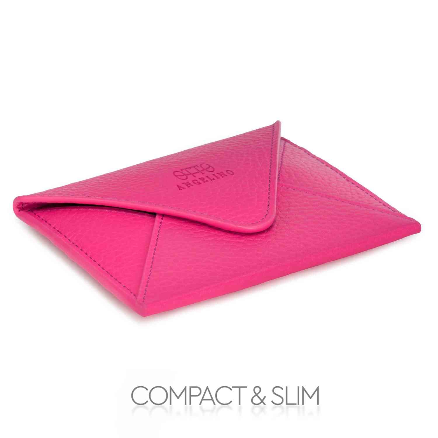 Londo - Wholesale Card Holder - Unisex - Otto Angelino Top Grain Leather Credit Card Holder and Travel Wallet Envelope with Magnetic Clasp, Credit Card Holder with Multiple Slots1