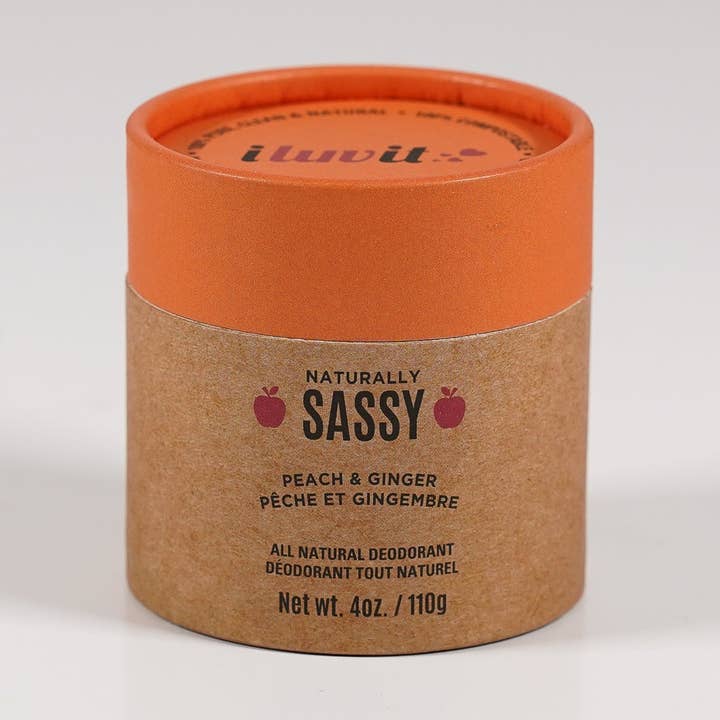 Naturalmente Sassy para venta al por mayor de I luv It Natural Deodorant