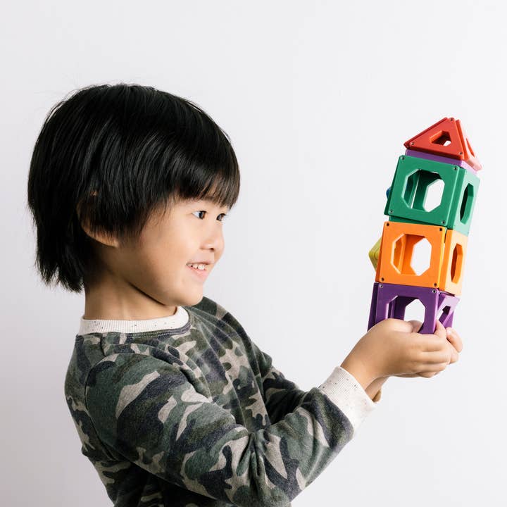 Discovery Toys - Wholesale Building Set - Kids - CONNECTIX MAGNETIC TILES Building Set7