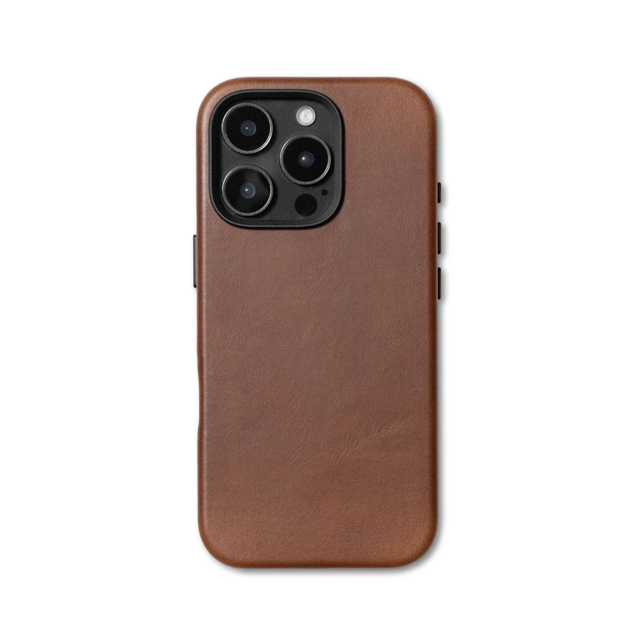Andar - Wholesale Phone Case - Unisex - The Aspen Full Grain Leather iPhone Phone Case with MagSafe180