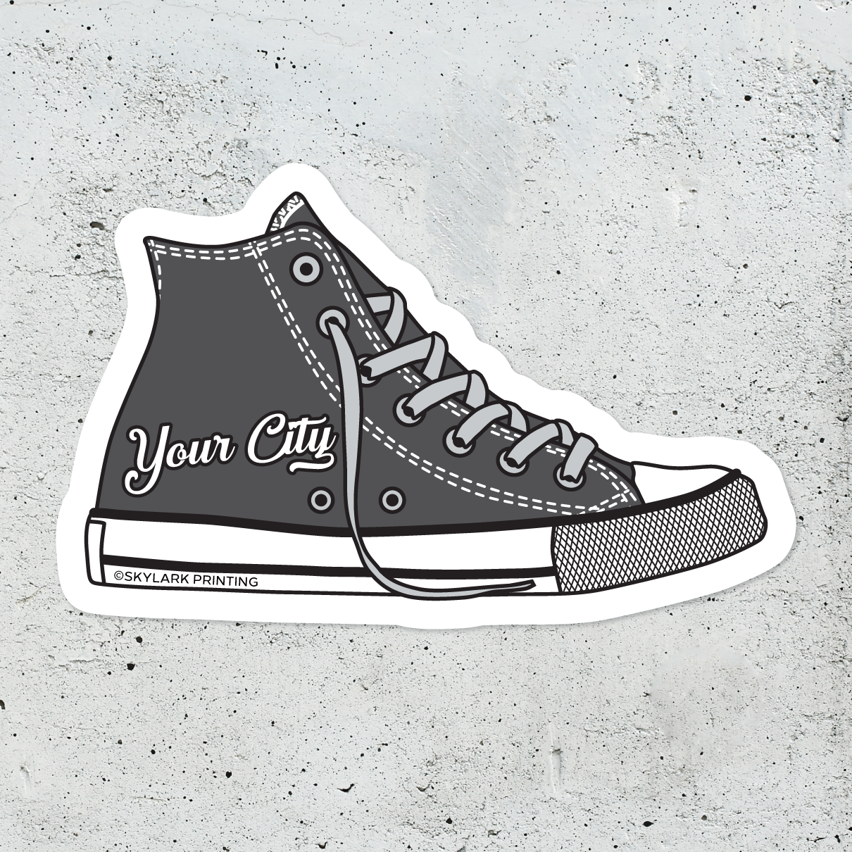 Skylark Printing - Wholesale Sticker - Custom Vintage High Top Shoe  Souvenir Sticker4