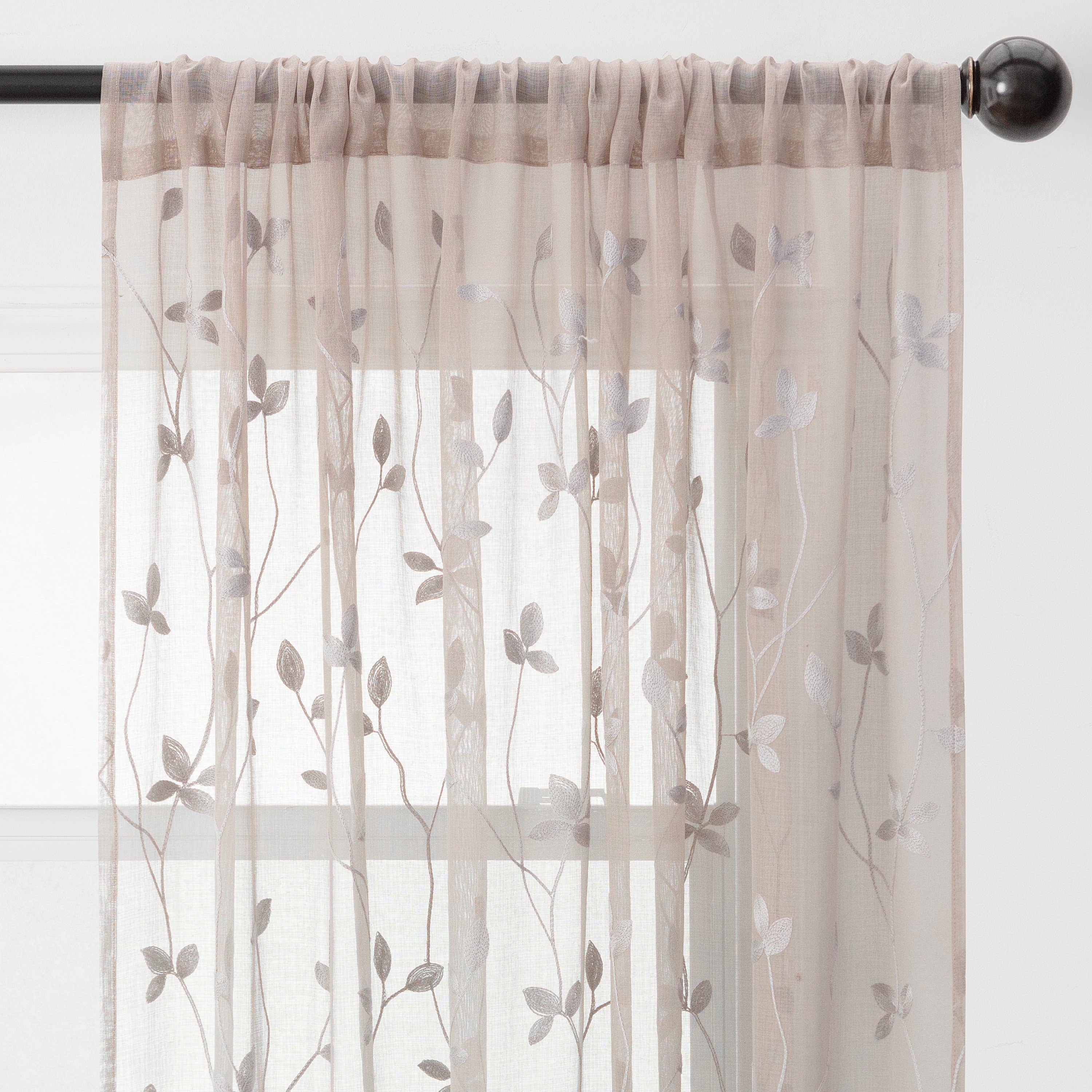 Chanasya - Wholesale Curtain - Sheer Vine Curtains22