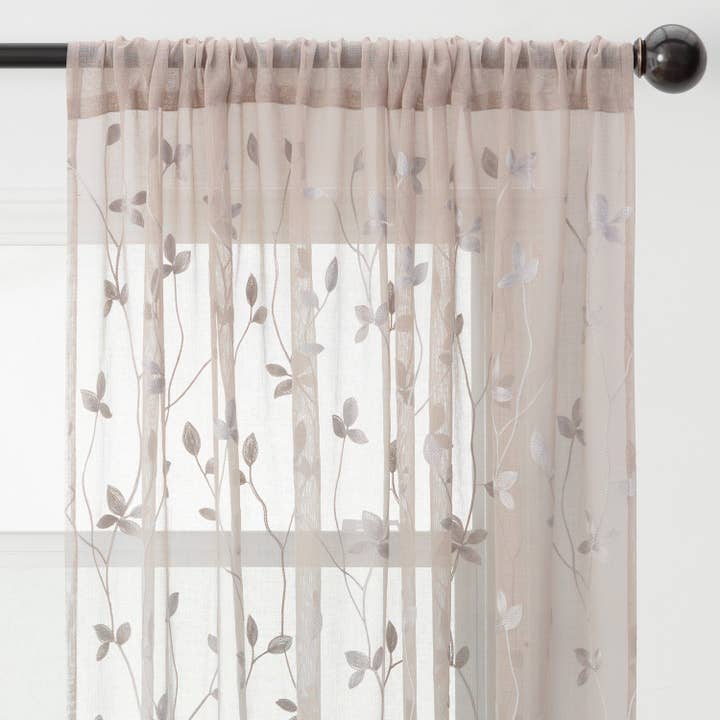 Chanasya - Wholesale Curtain - Sheer Vine Curtains22