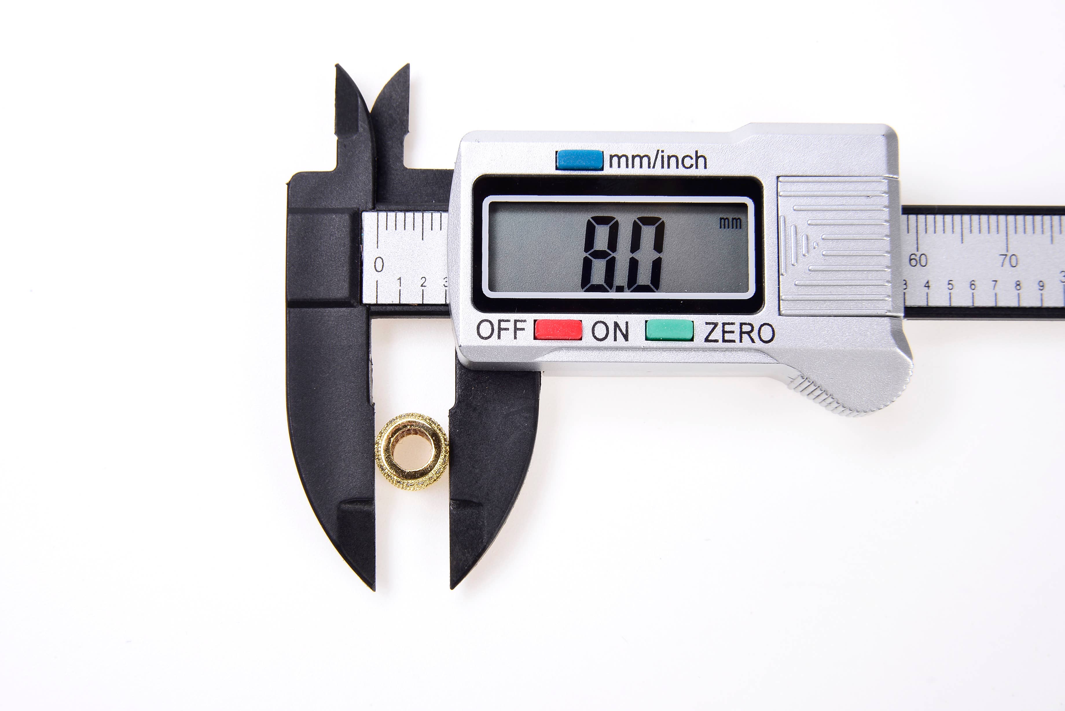 Beads Creation - Vente Perle - Perles d'espacement en tube cylindrique à grands trous remplies d'or, BD6952