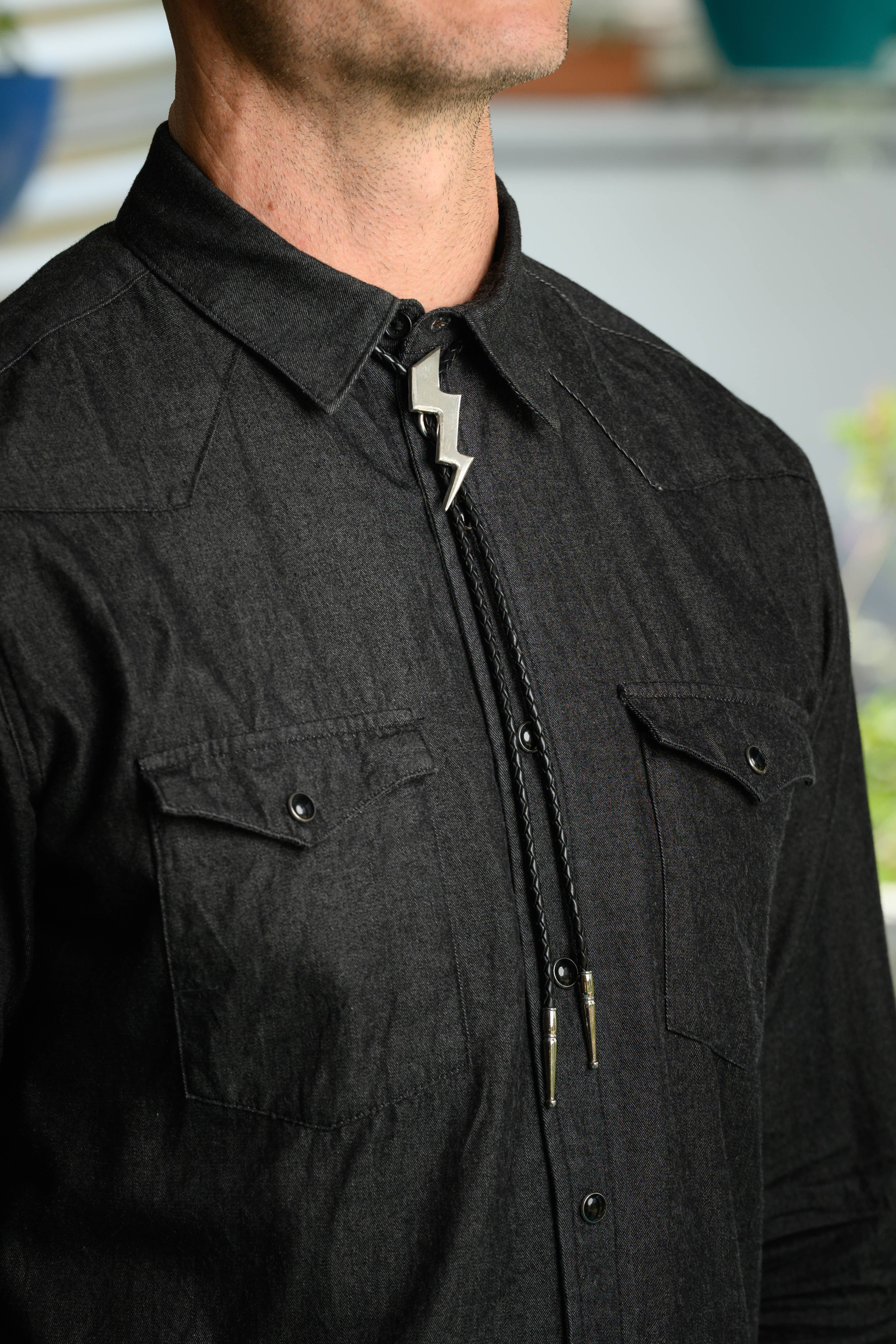 HELIOTROPE – Gravata - Homem por atacado – Gravata Bolo Raio6