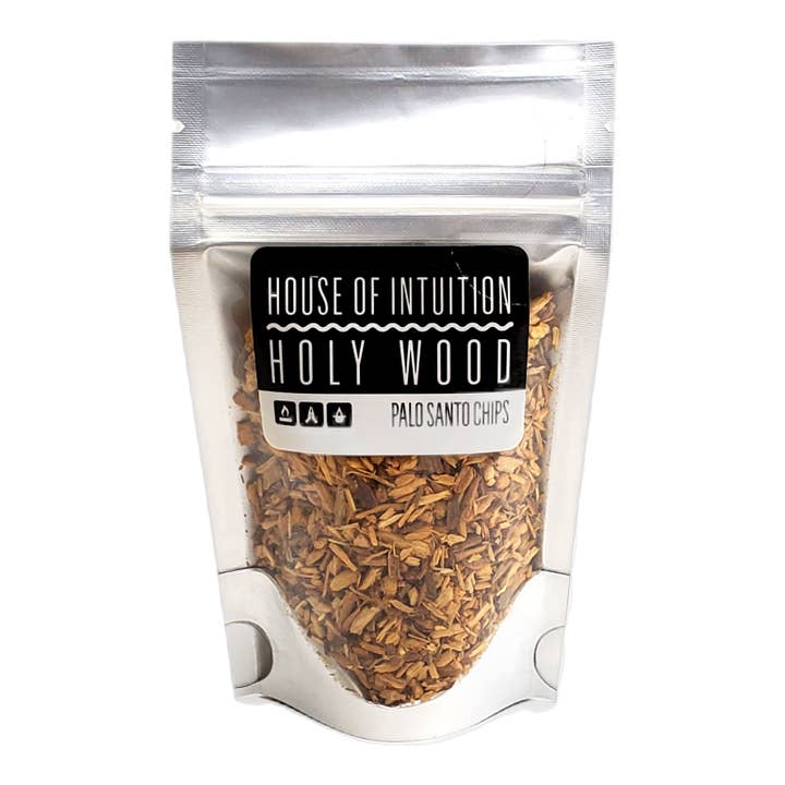 Holy Wood Palo Santo Chips for wholesale by House Of Intuition