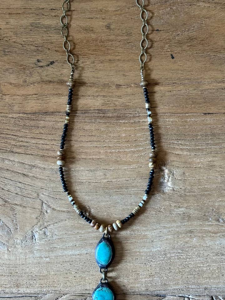 Jennings Necklace for wholesale by Funky Trunk Vintage Designs