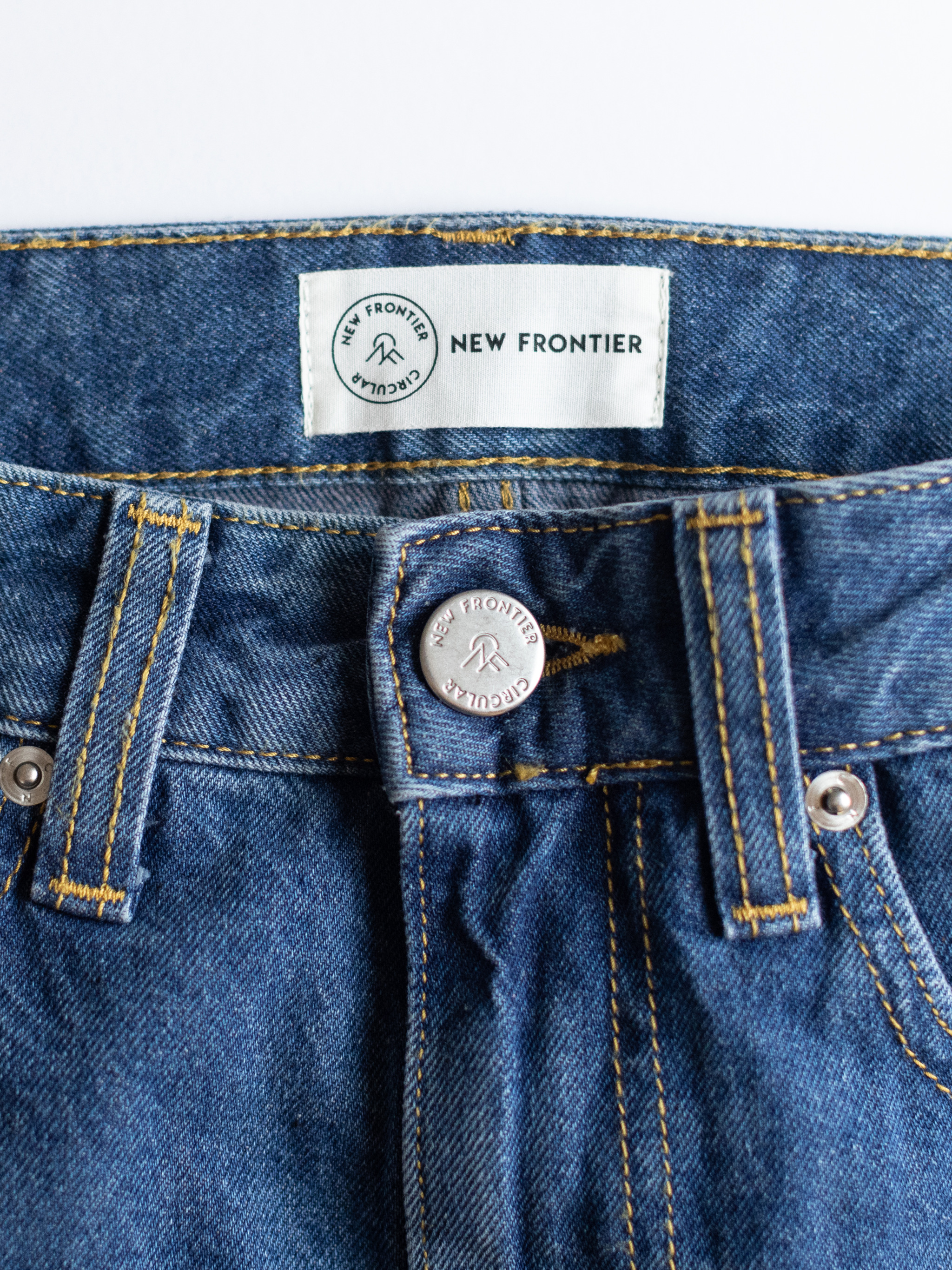 New Frontier - Vendita all'ingrosso Jeans - Uomo - Jeans normali riciclati da uomo - Stone Blue6