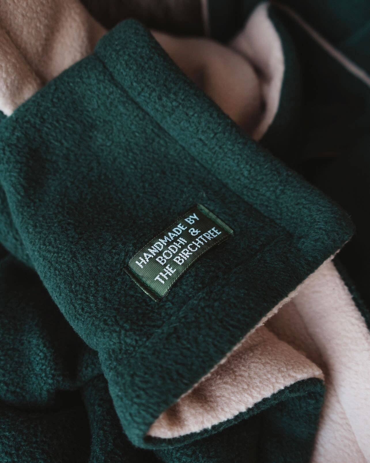 Bodhi & The Birchtree - Vendita all'ingrosso Coperta - Cani - Coperta in pile verde abete Bodhi & The Birchtree1