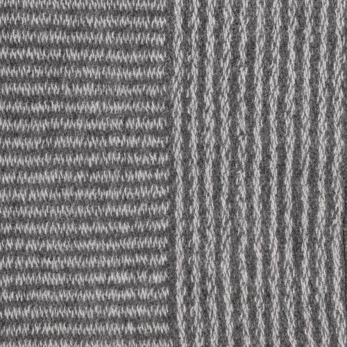 McKernan - Wholesale Scarf - Unisex - Doppler Scarf – Wool Scarf with Vertical & Horizontal Stripe0